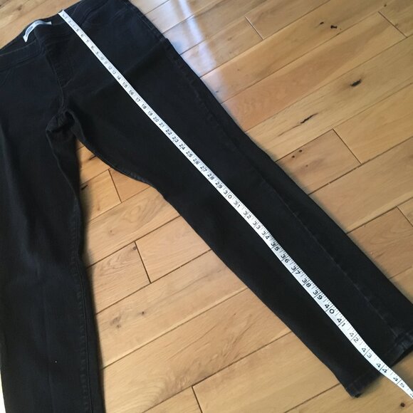 Old Navy Black Denim Super Skinny Mid-rise Jeans - Picture 13 of 14